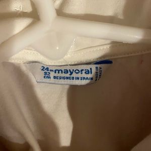 Mayoral 4 Piece Long Sleeve Set - Yellow/Navy -Flowers/Love main image 0